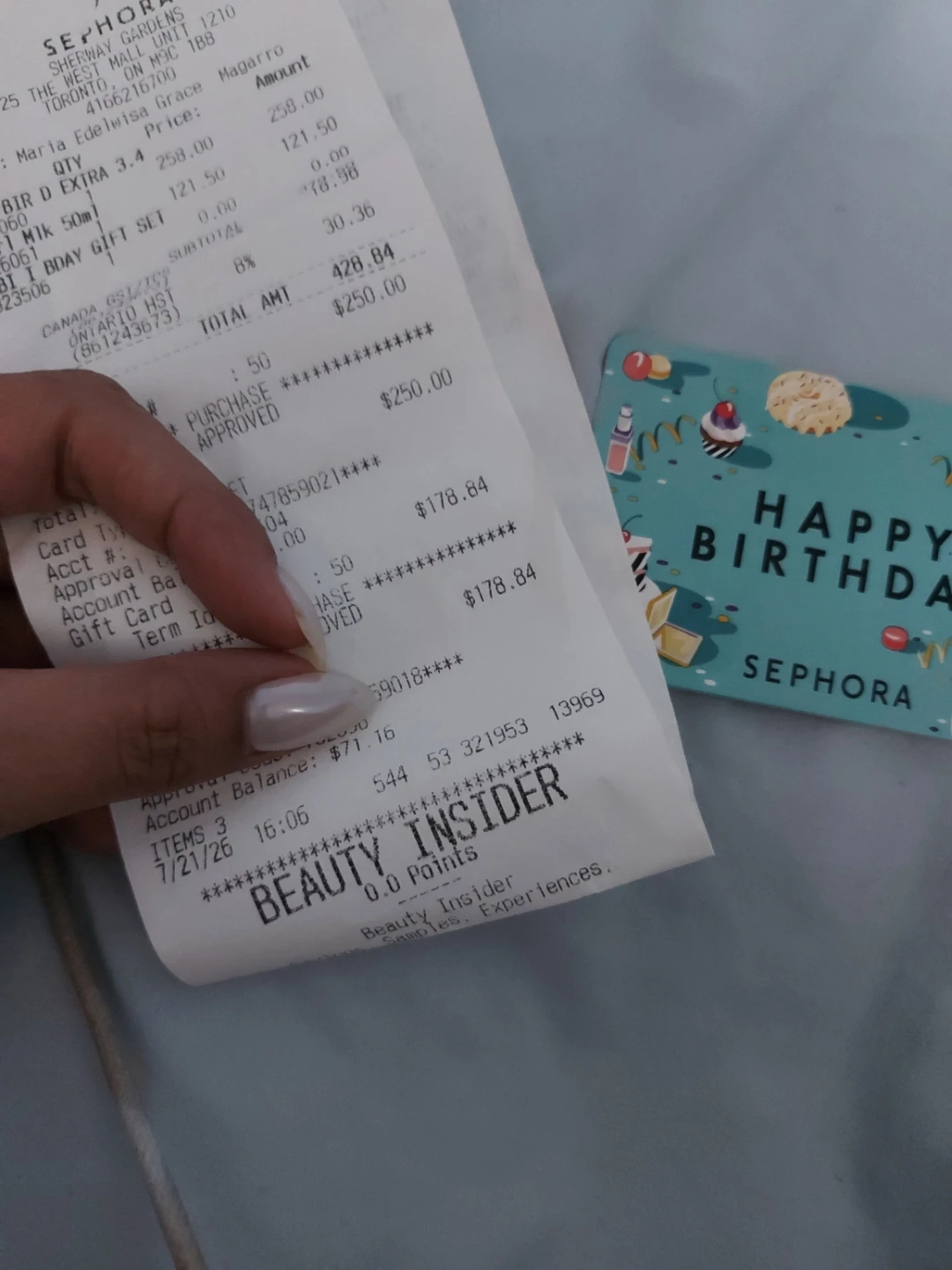Sephora Gift Card $71.16