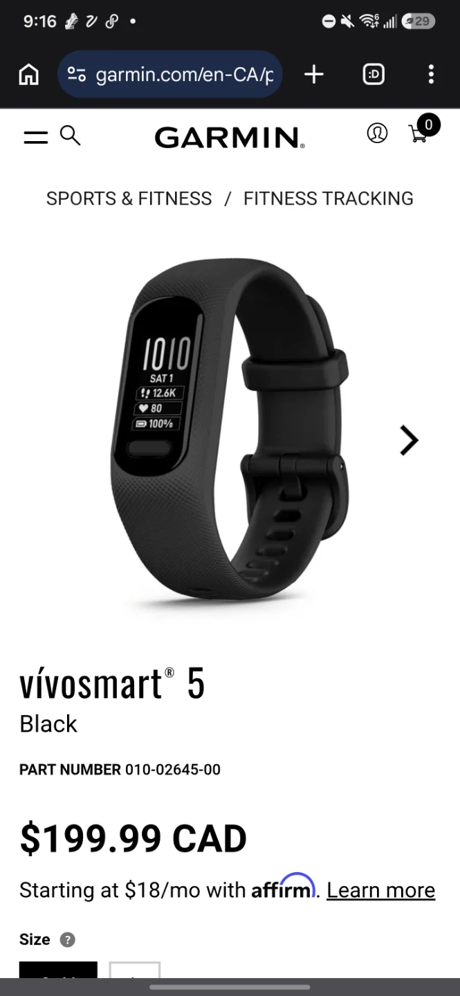Garmin vívosmart 5 Smart Fitness Tracker - photo 3
