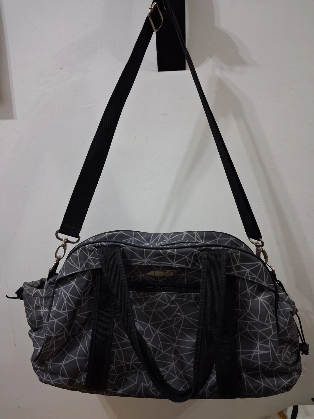 Gray Duffle / Gym Bag