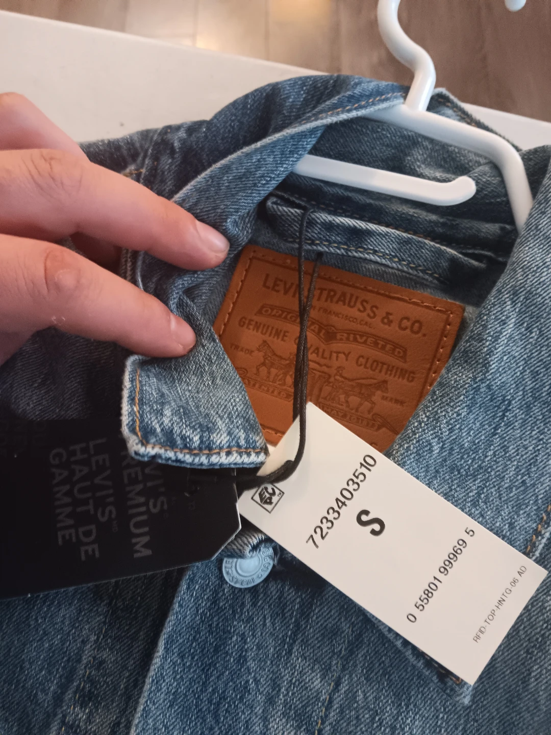 Levi's Denim Jacket Size S - photo 3