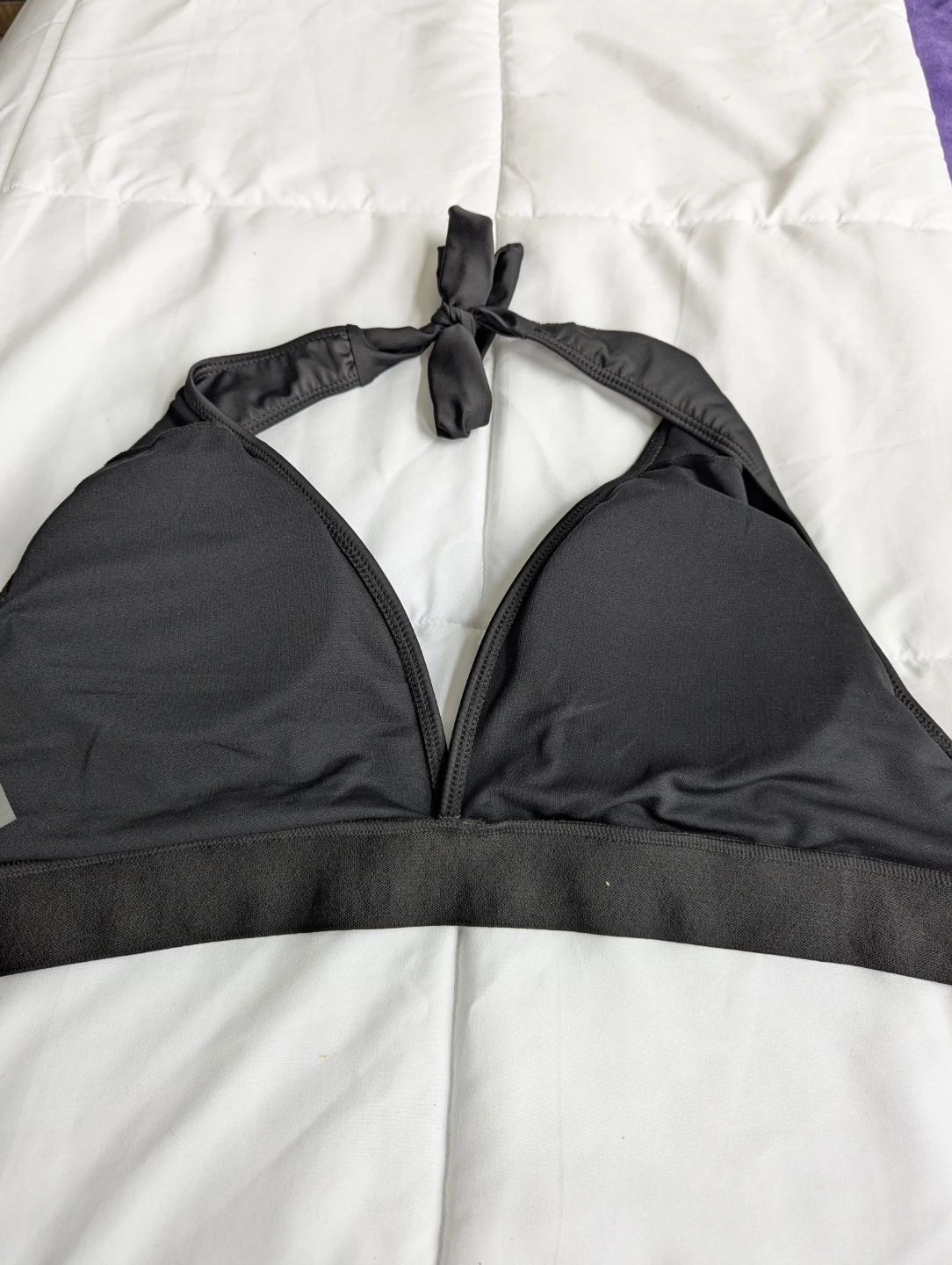 Black Bikini Set with Gold Embellishments - Size 2XL - photo 4