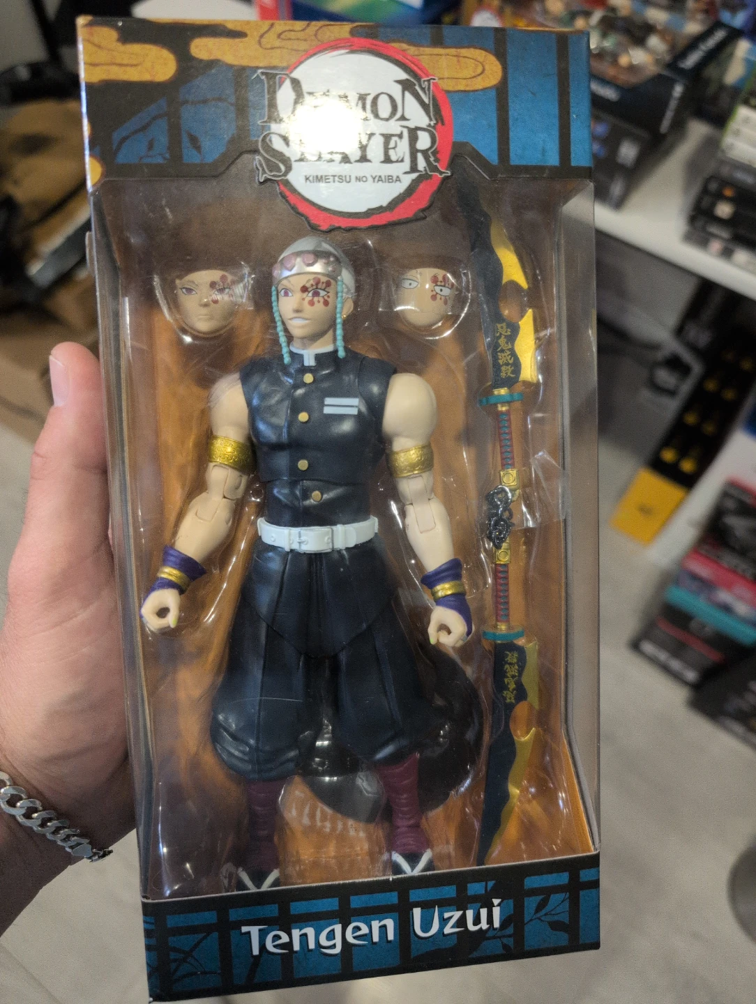 Demon Slayer Tengen Uzui Action Figure by McFarlane Toys