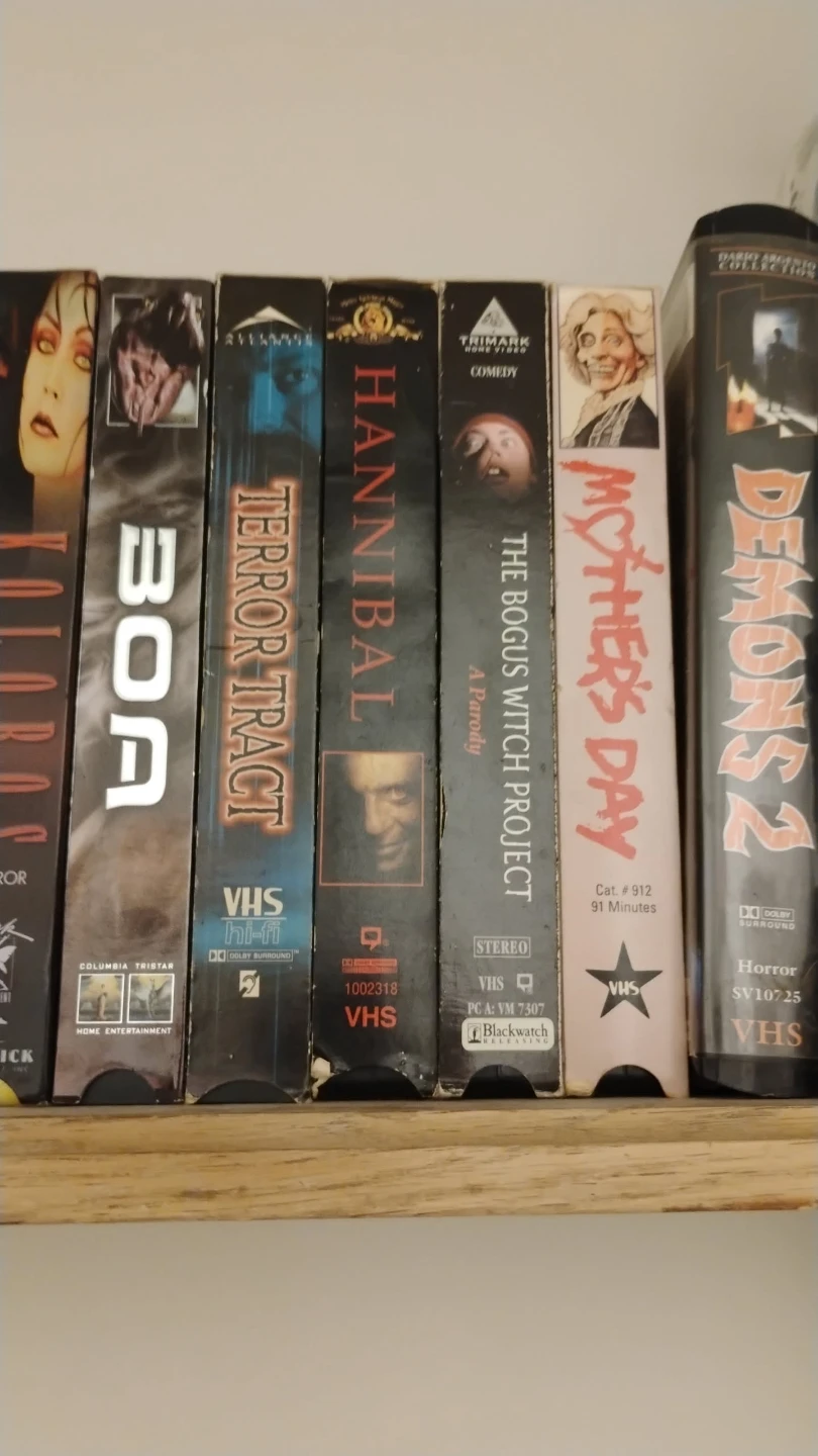 Collection of Horror of vintage VHS Tapes - photo 2