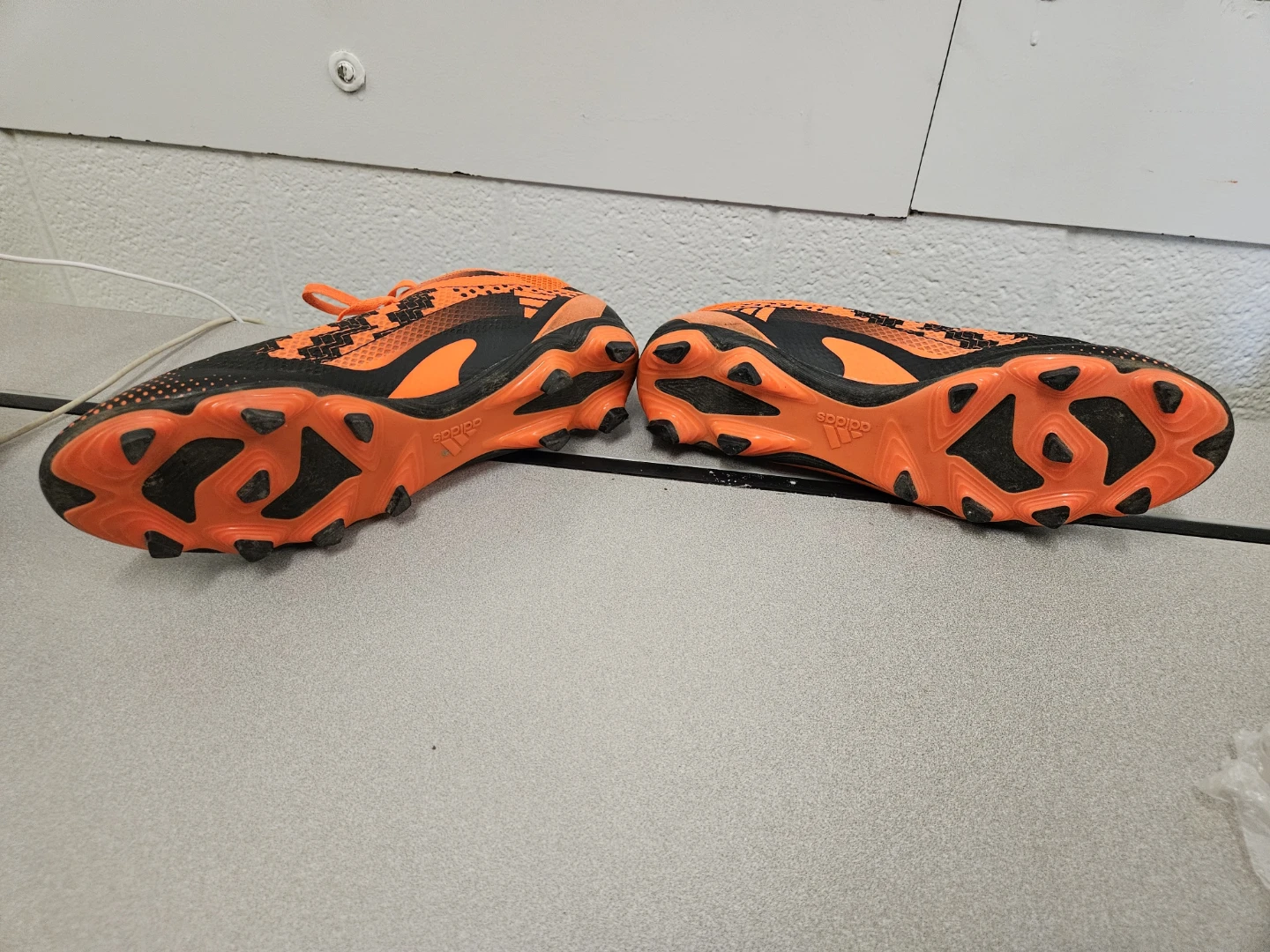 Adidas Soccer Cleats Orange/Black - photo 3