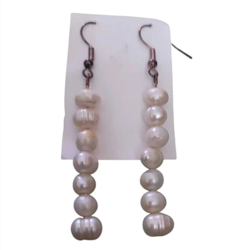 Pearl Dangle Earrings