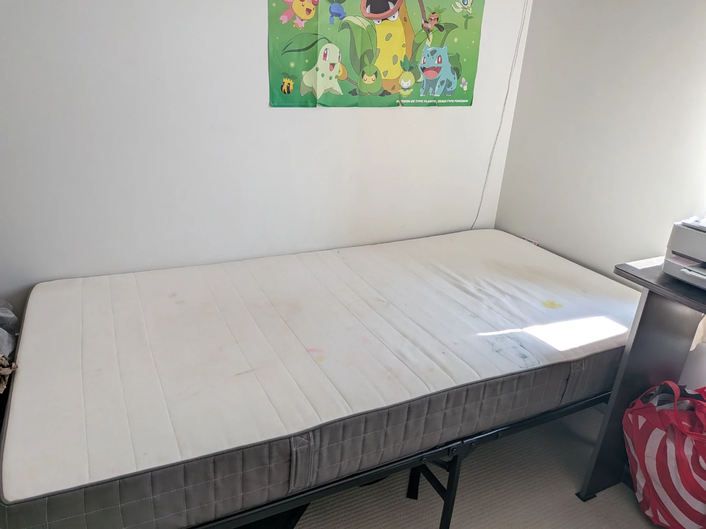 Twin Bed foldable Frame and mattress - photo 5