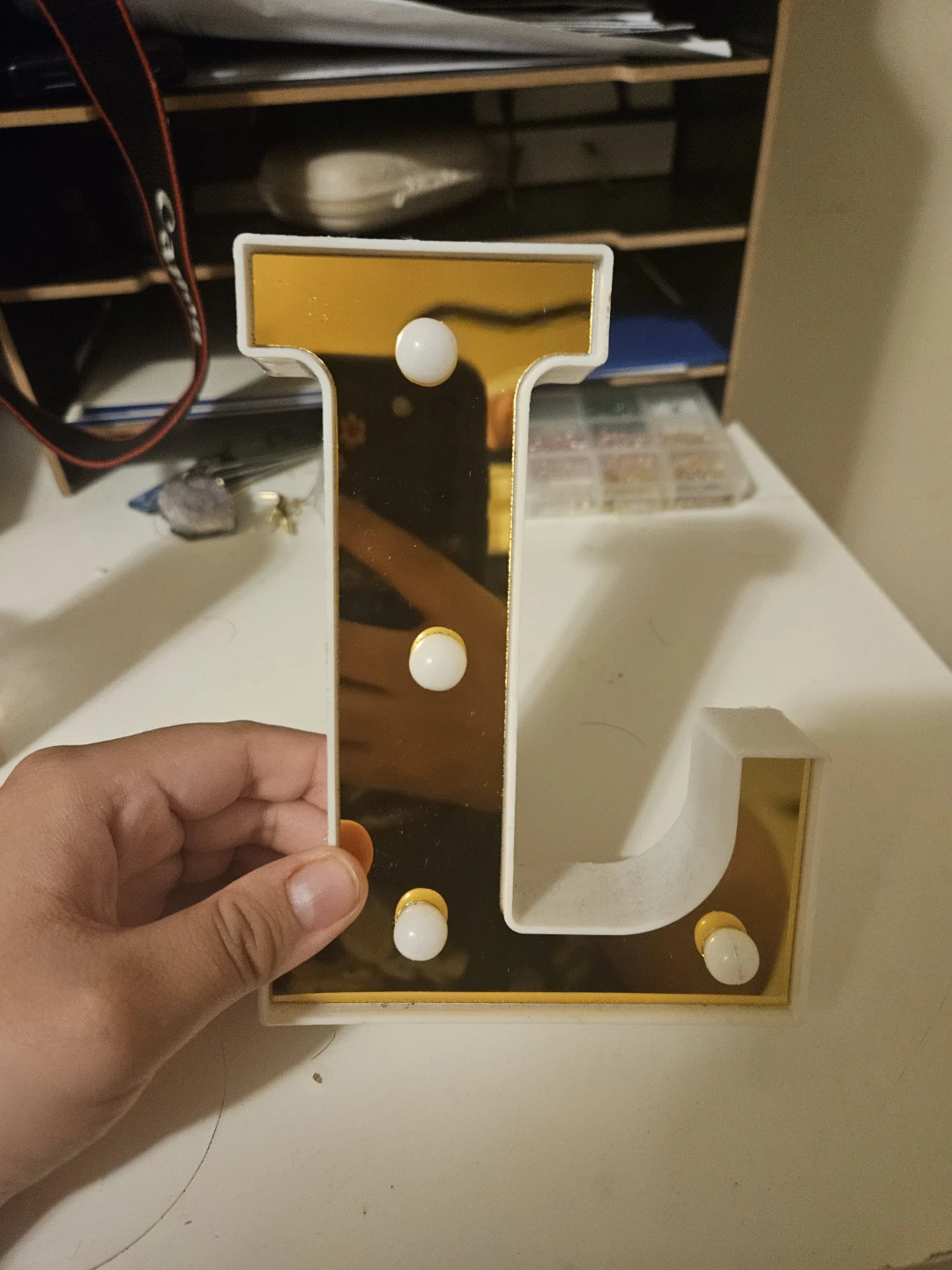 Light Up Letter L Marquee Sign - photo 2