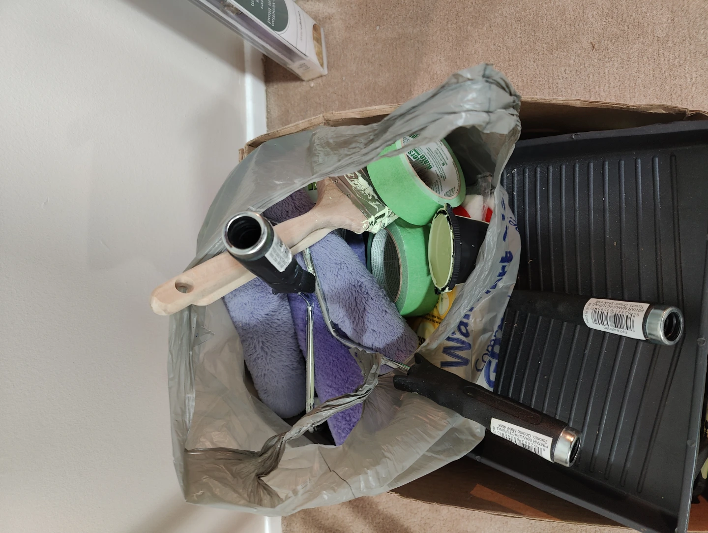 Paint Roller and Brush Set with Trays - photo 4