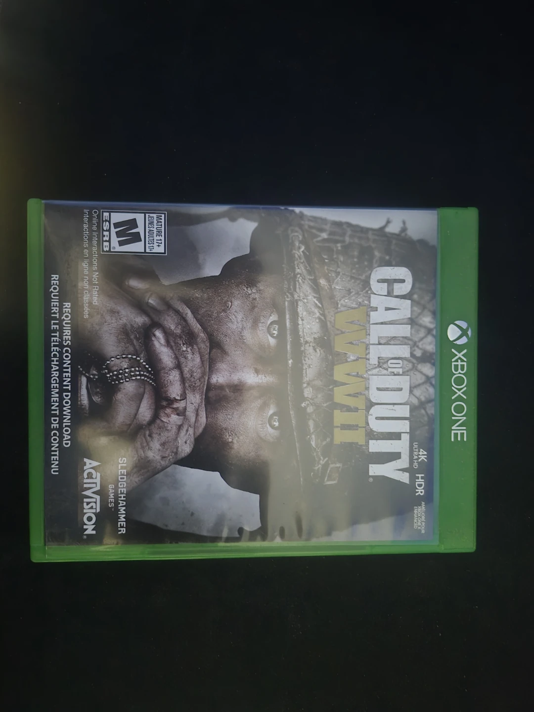 Call of Duty WWII Xbox One Video Game