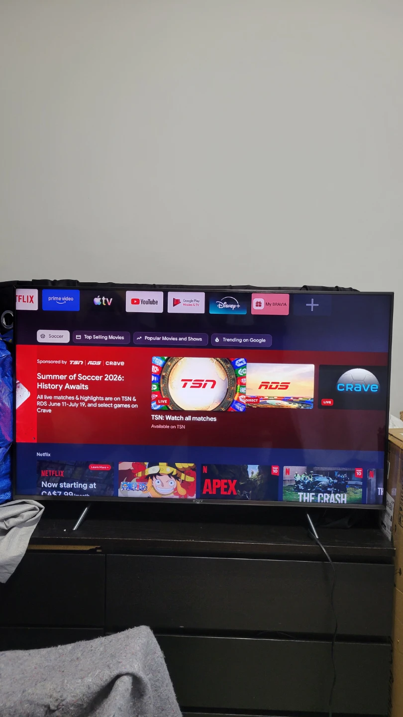 50" SONY 4K UHD ANDROID SMART TV - photo 2