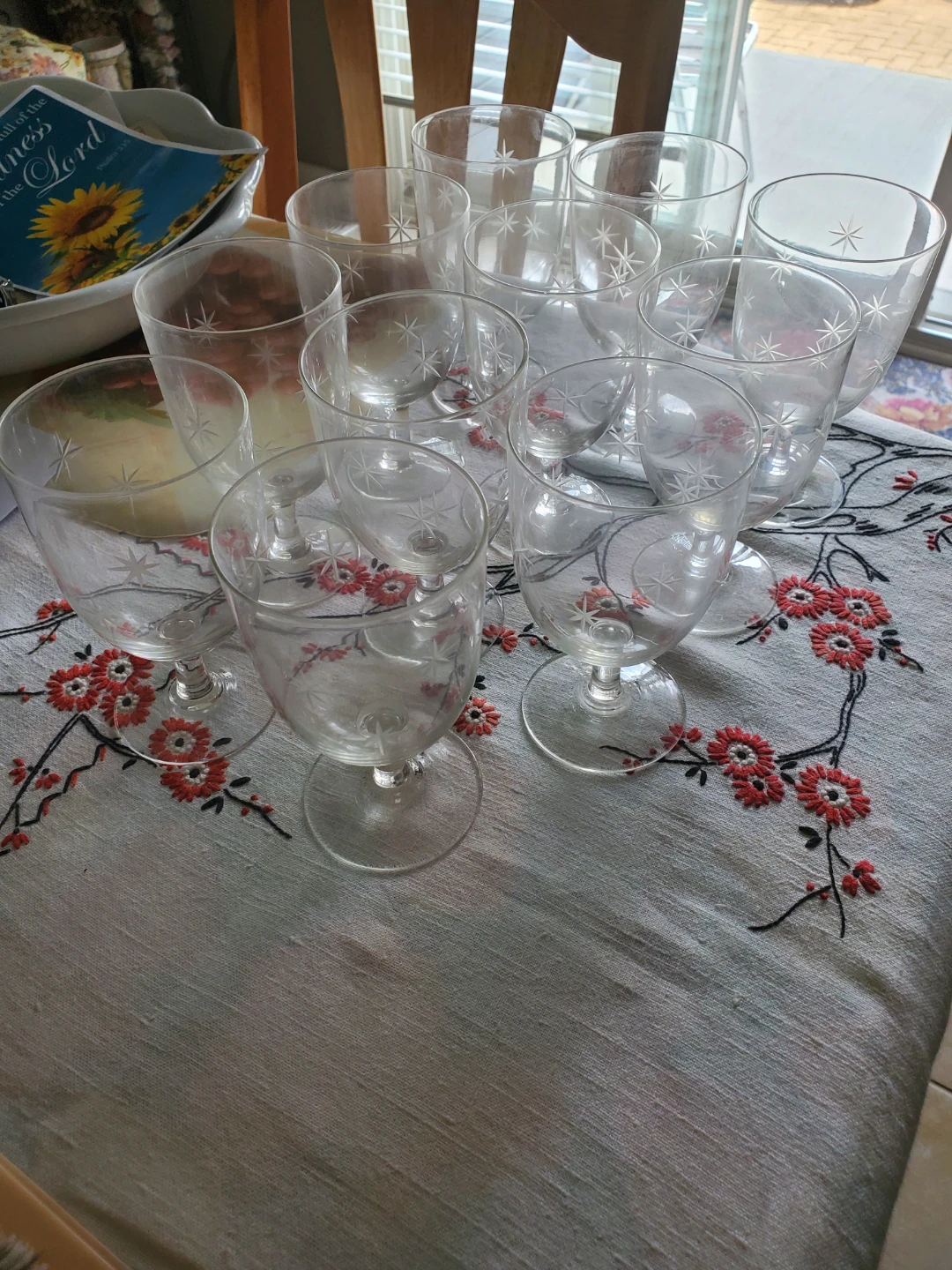 Wine glasses