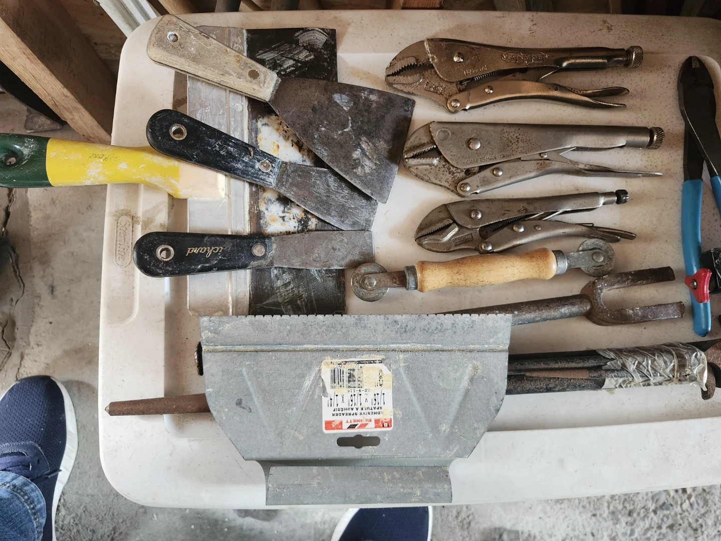 Assorted Drywall Tools and Pliers - photo 2