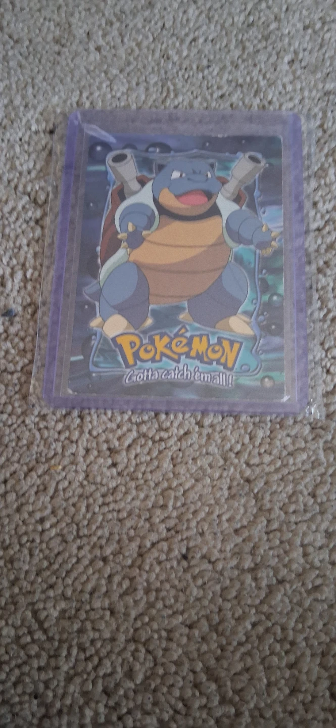 Topps blastoise card (Vintage)