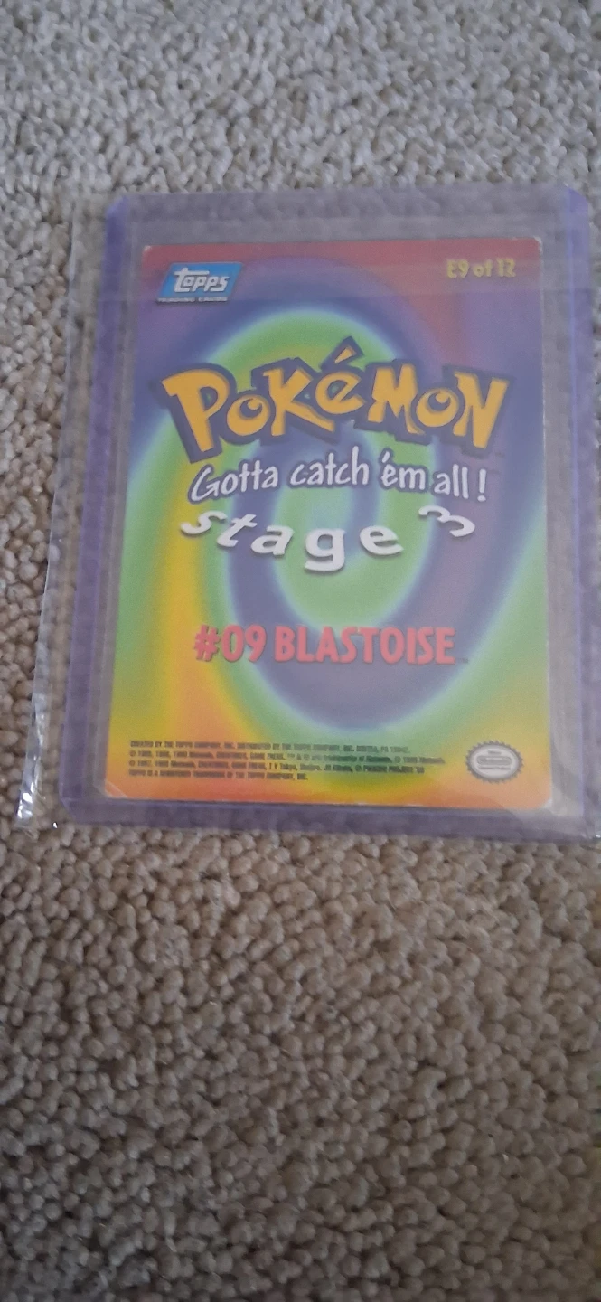 Topps blastoise card (Vintage) - photo 2