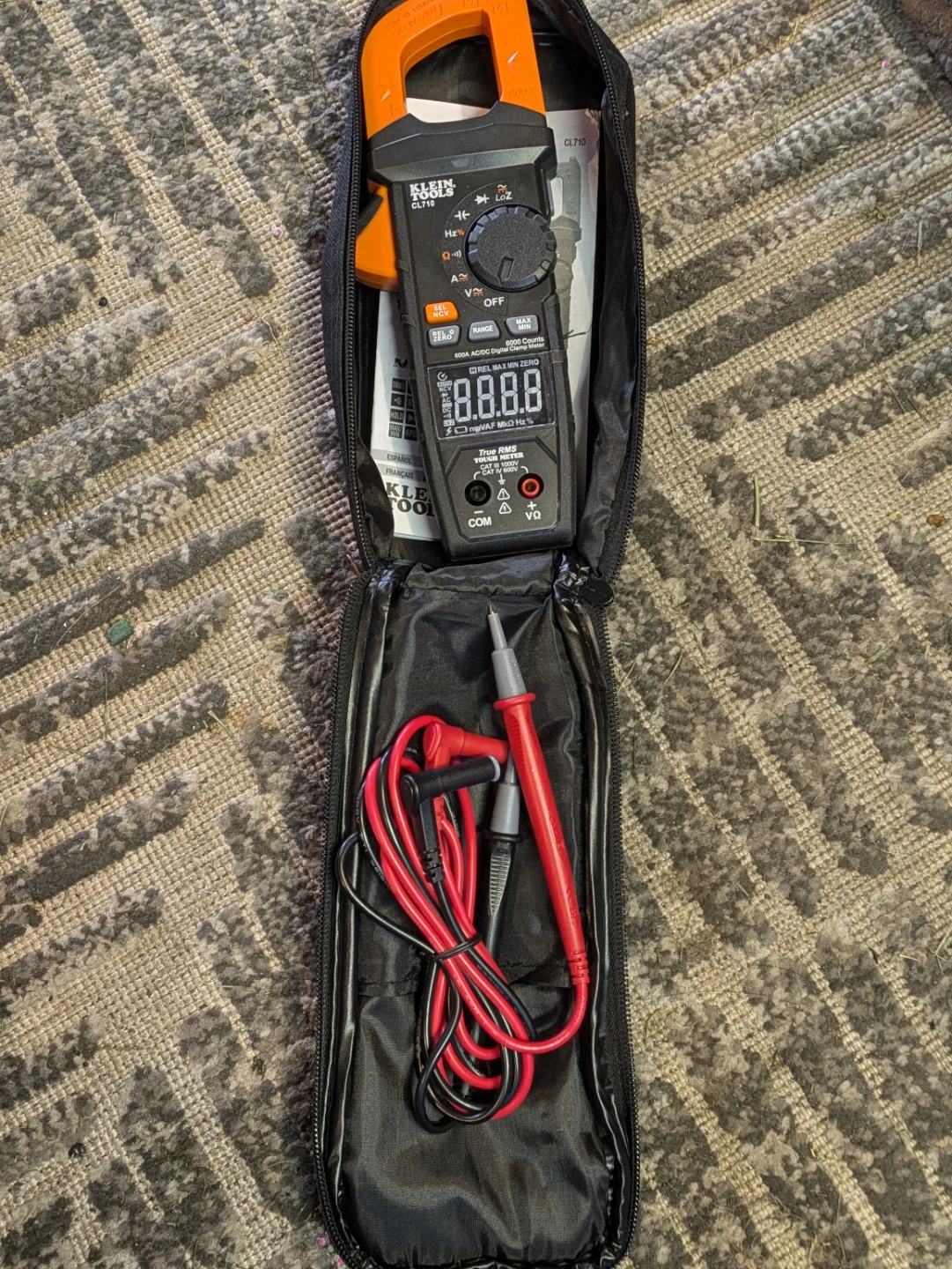 Klein Tools Clamp Meter and Multimeter with Accessories - photo 2