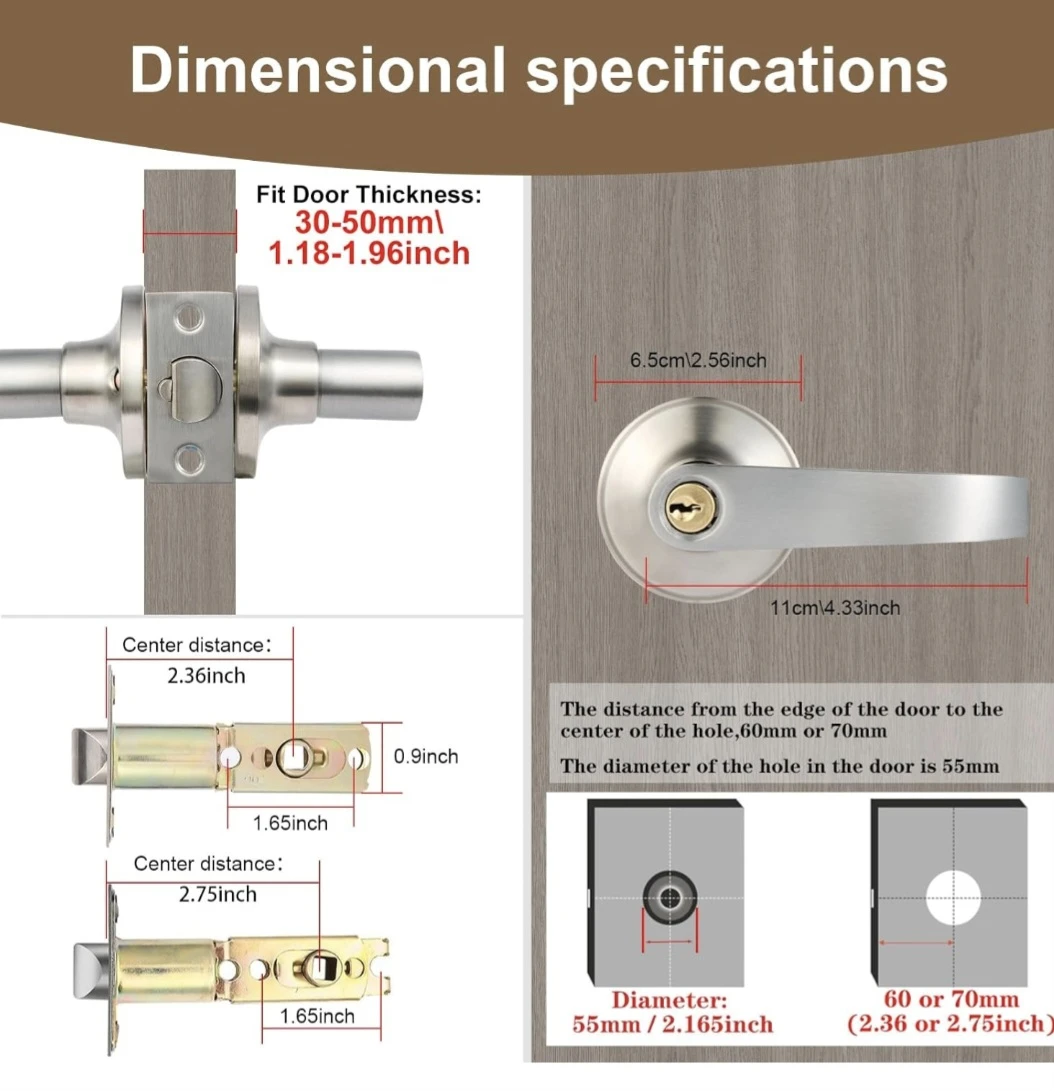 Privacy Door Handle - photo 2