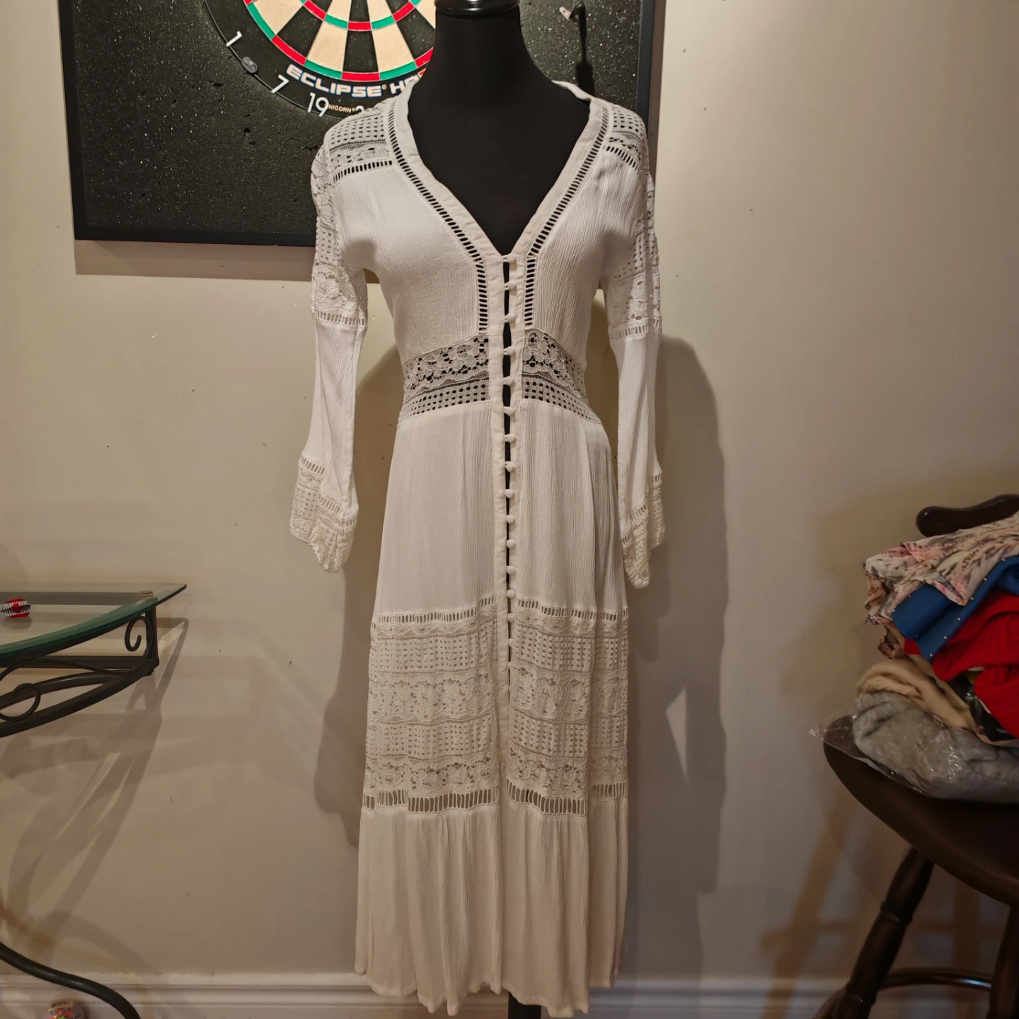 Spell Olivia Luxe Lace Midi Dress - photo 4