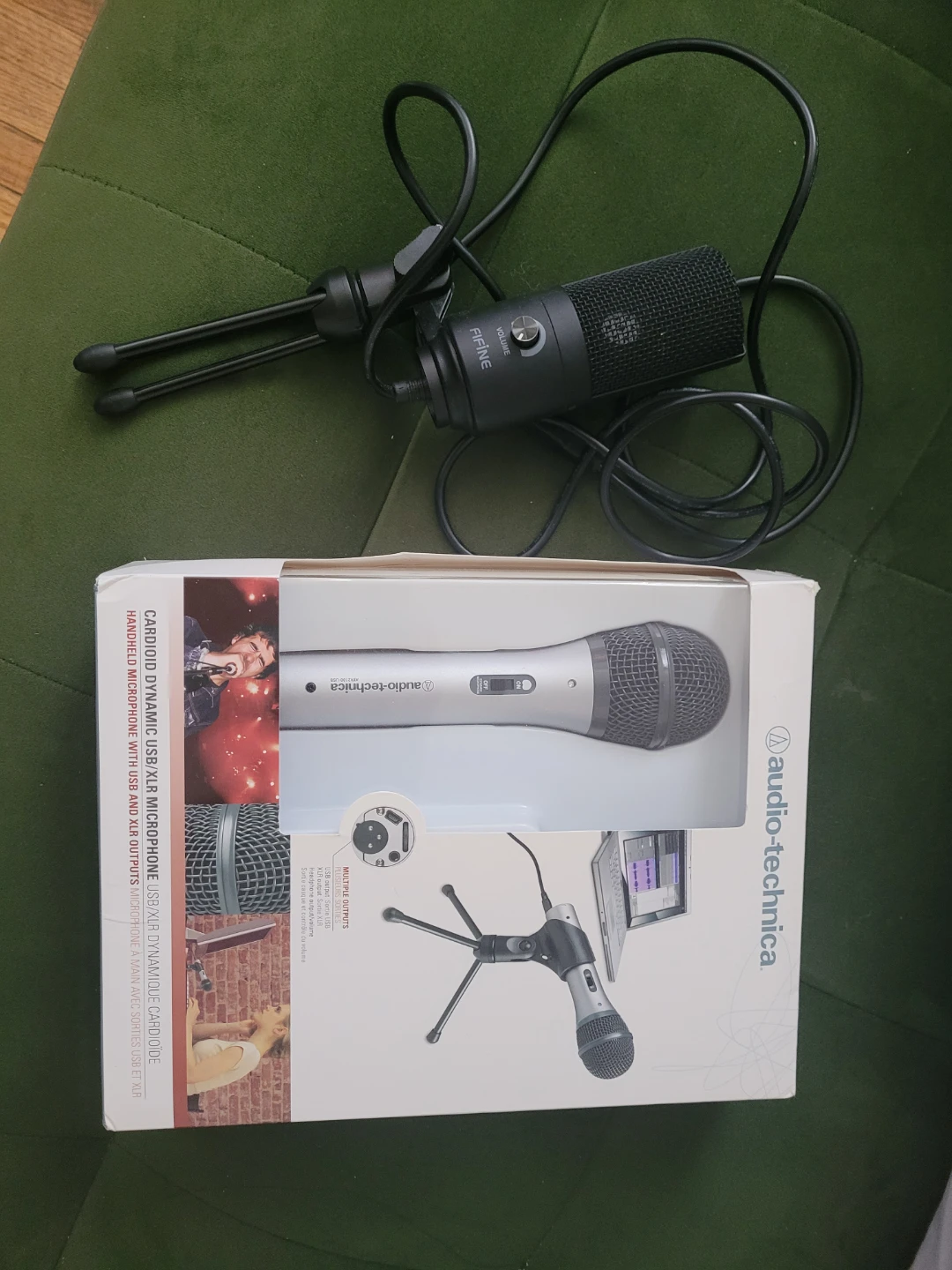 2 Mic Bundle - Audio-Technica ATR2100-USB & Fifine USB Mic - photo 4