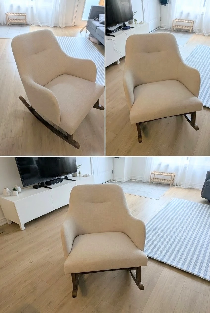 ROCKO Rocking Chair - Beige