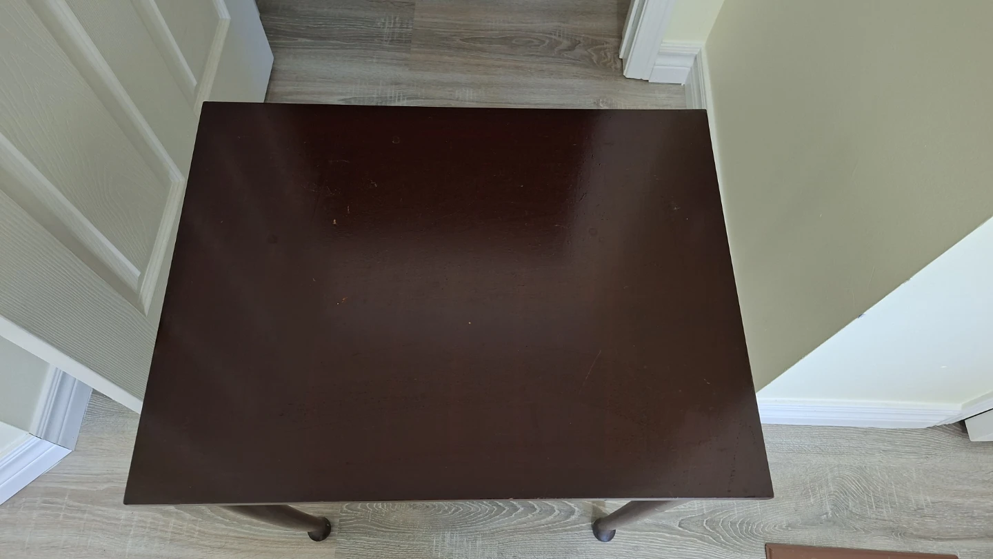 Dark Brown End Table - photo 2