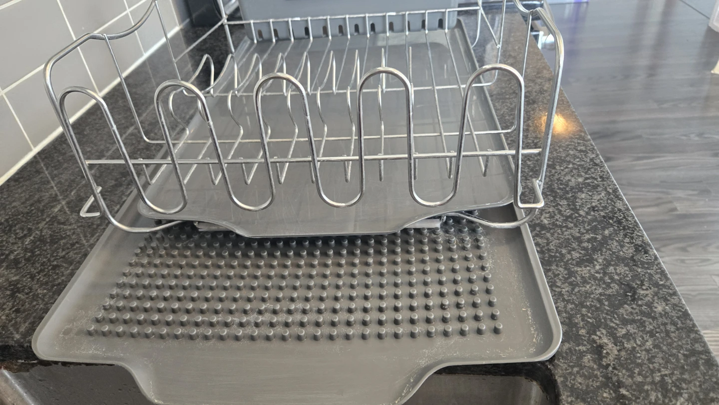 Dish Drying Rack with Utensil Holder - photo 2
