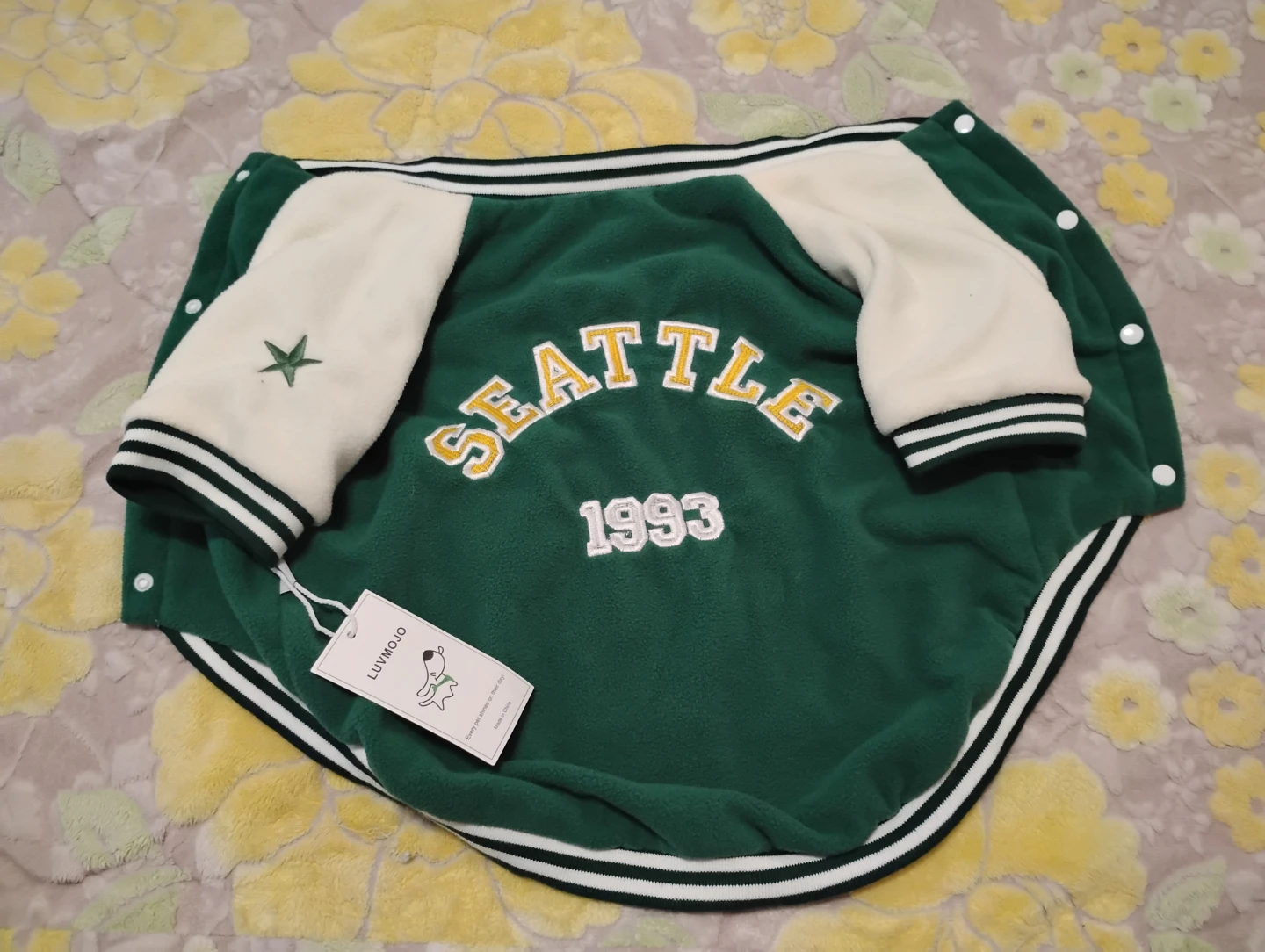 Luvmojo Seattle 1993 Dog Jacket - photo 3