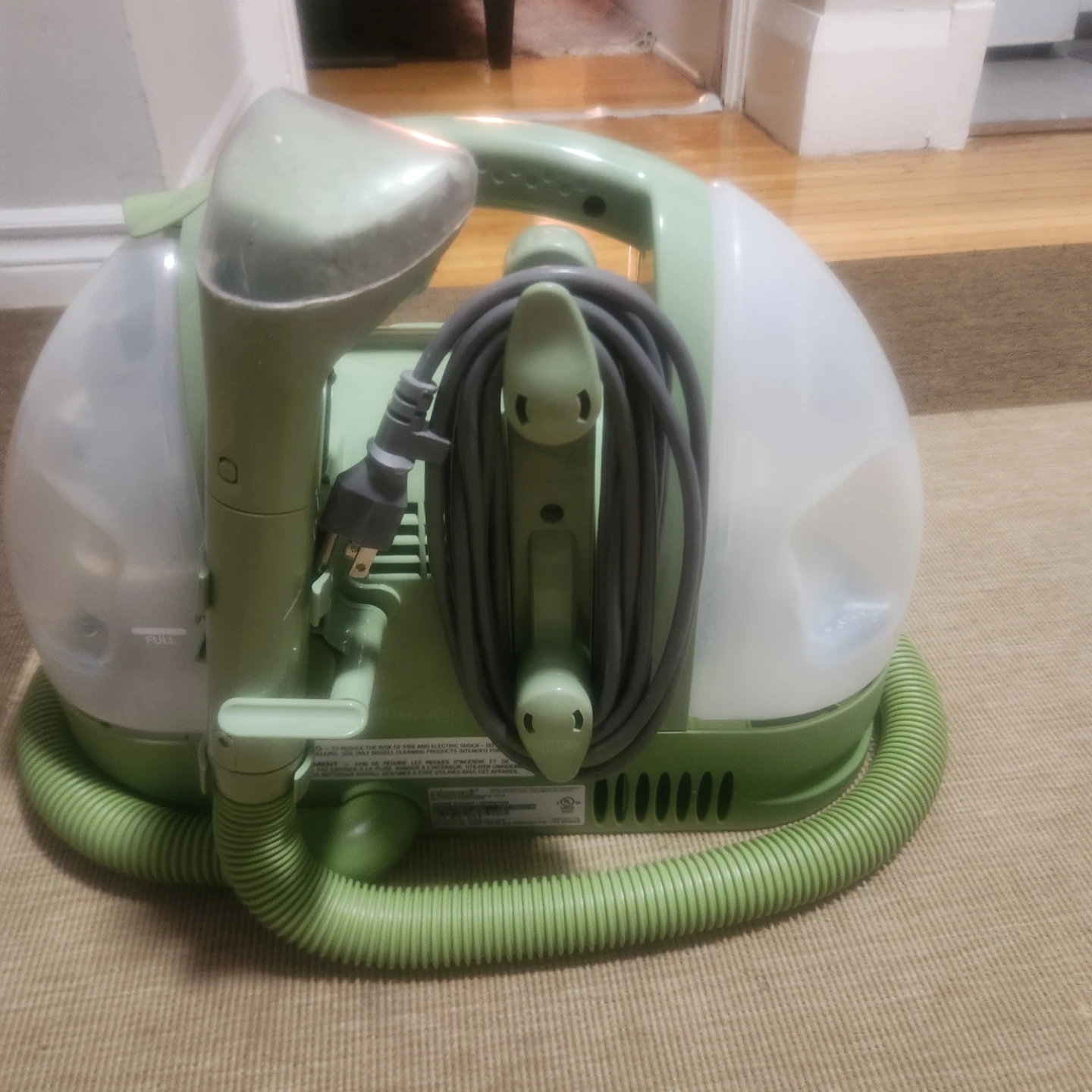 Bissell Little Green Carpet Cleaner - photo 3