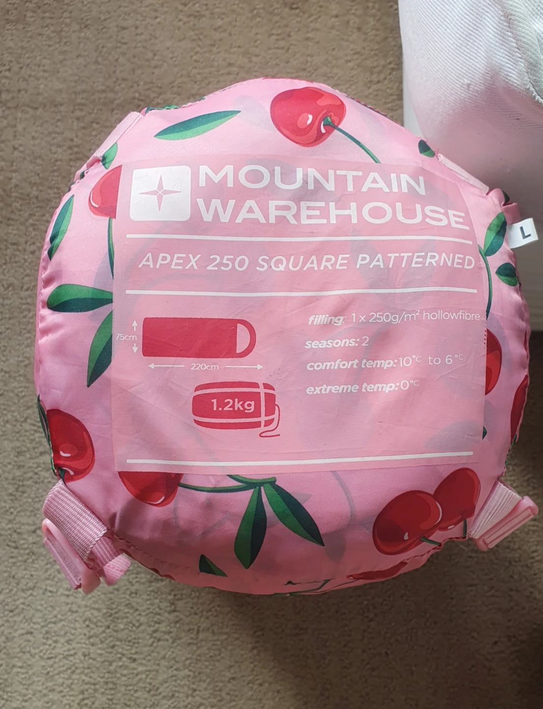 Mountain Warehouse Apex 250 Square Sleeping Bag - photo 2