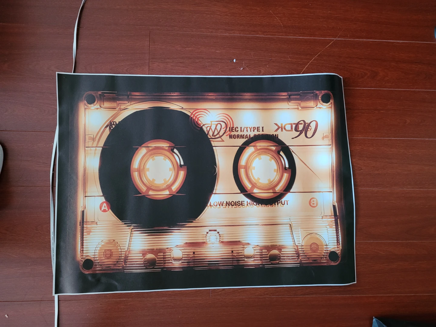 Cassette Tape Poster