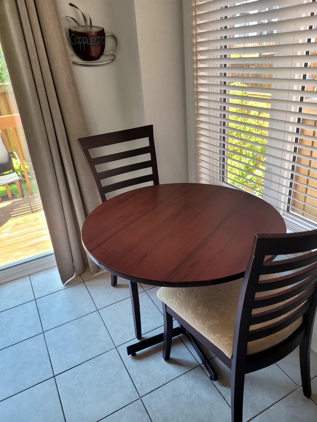 Small table and chairs