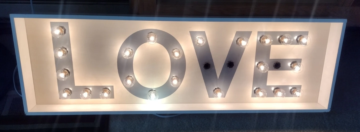 Light Up Sign 42x13 - photo 2
