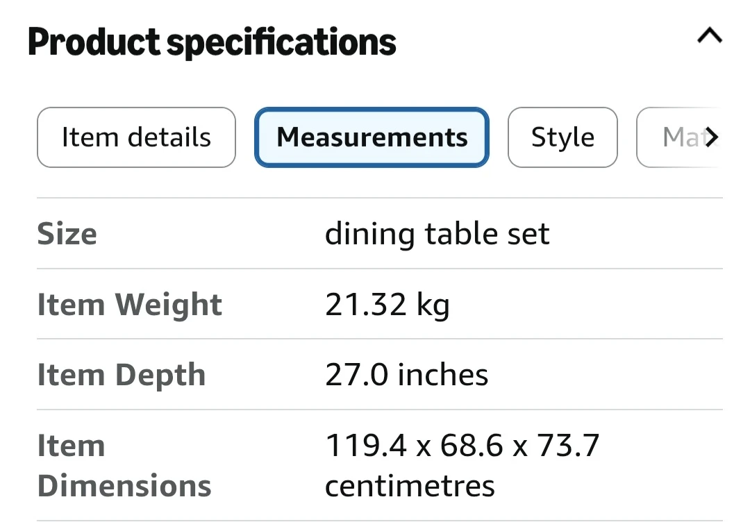 Black Dining Table Set with 4 Chairs - photo 5