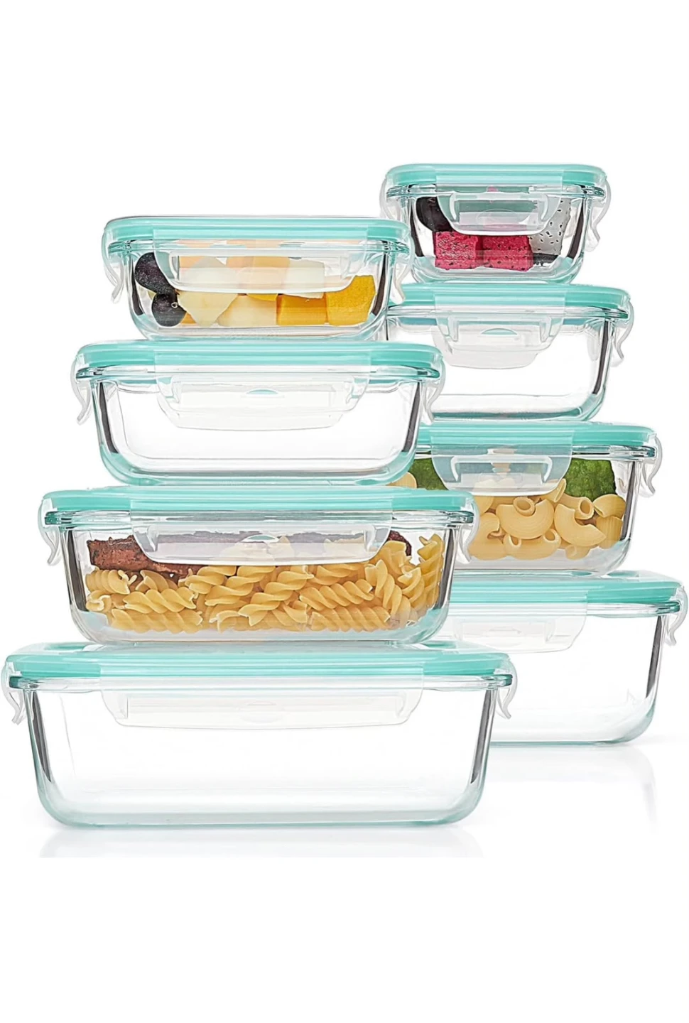 Glass Food Storage Containers with Lids