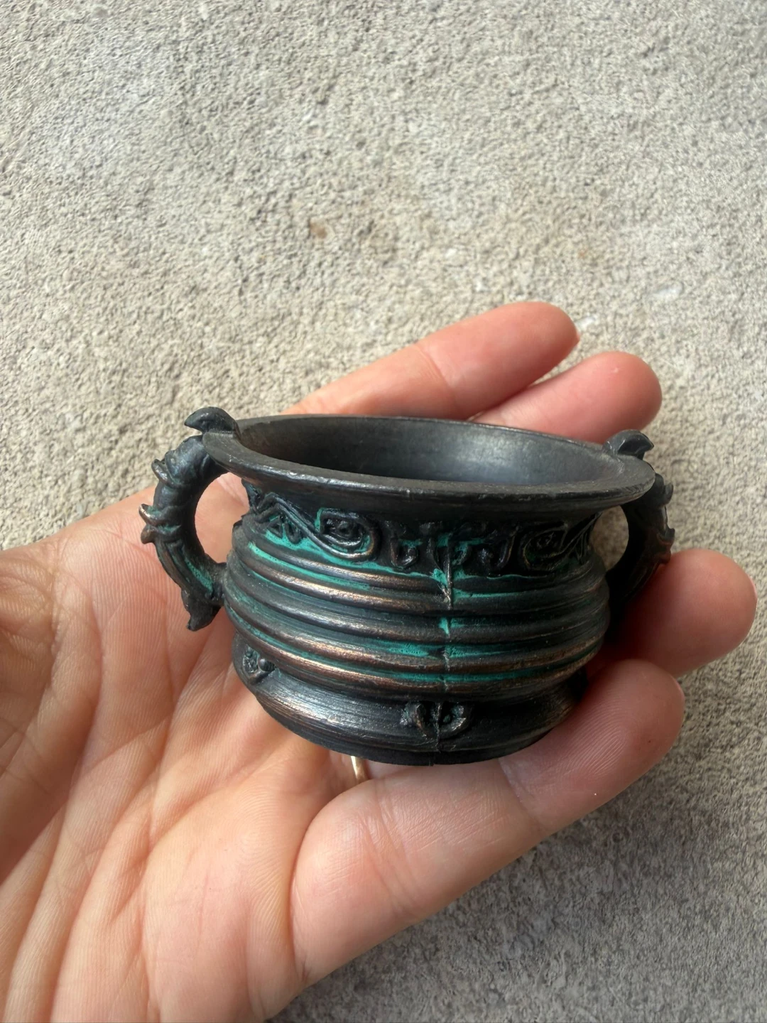 Vintage Metal Incense Burner - photo 4