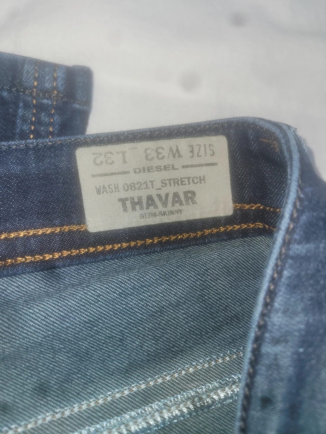 Diesel Thavar Slim Skinny Jeans W33 L32 - photo 3