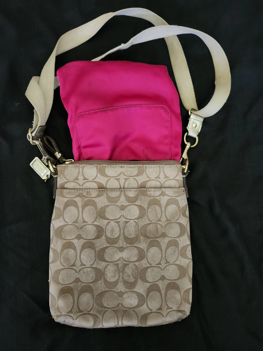 Coach Poppy Monogram Crossbody Bag - photo 3