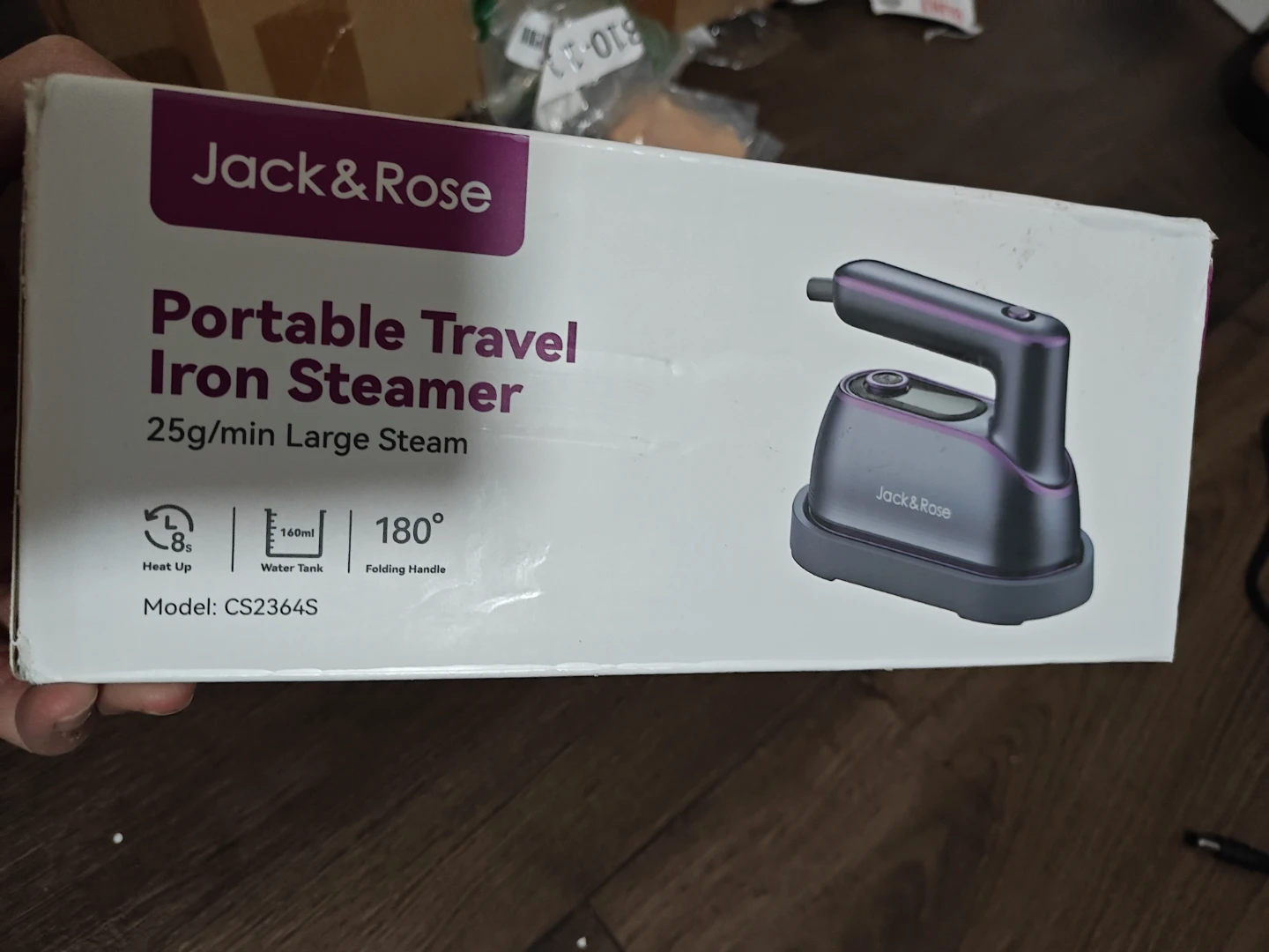 Jack & Rose Portable Travel Iron Steamer - photo 2