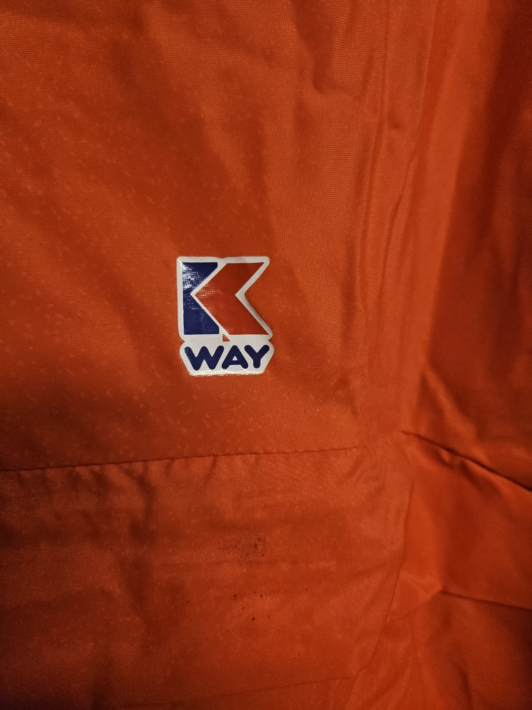 K-Way Anorak Jacket Size 6 Orange - photo 3