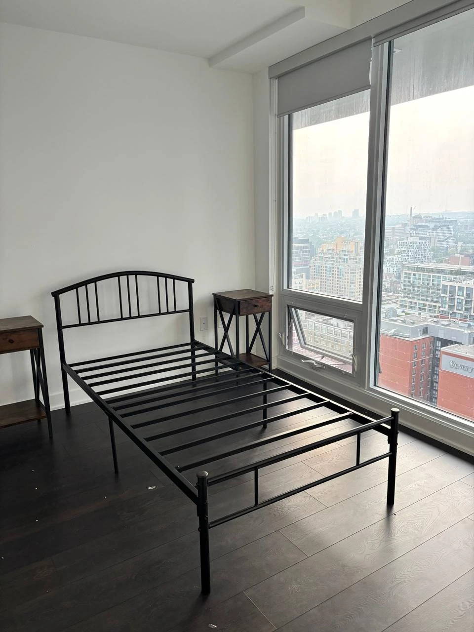 Twin Bed Frame with 10" Medium Gel Memory Foam Mattress - photo 5