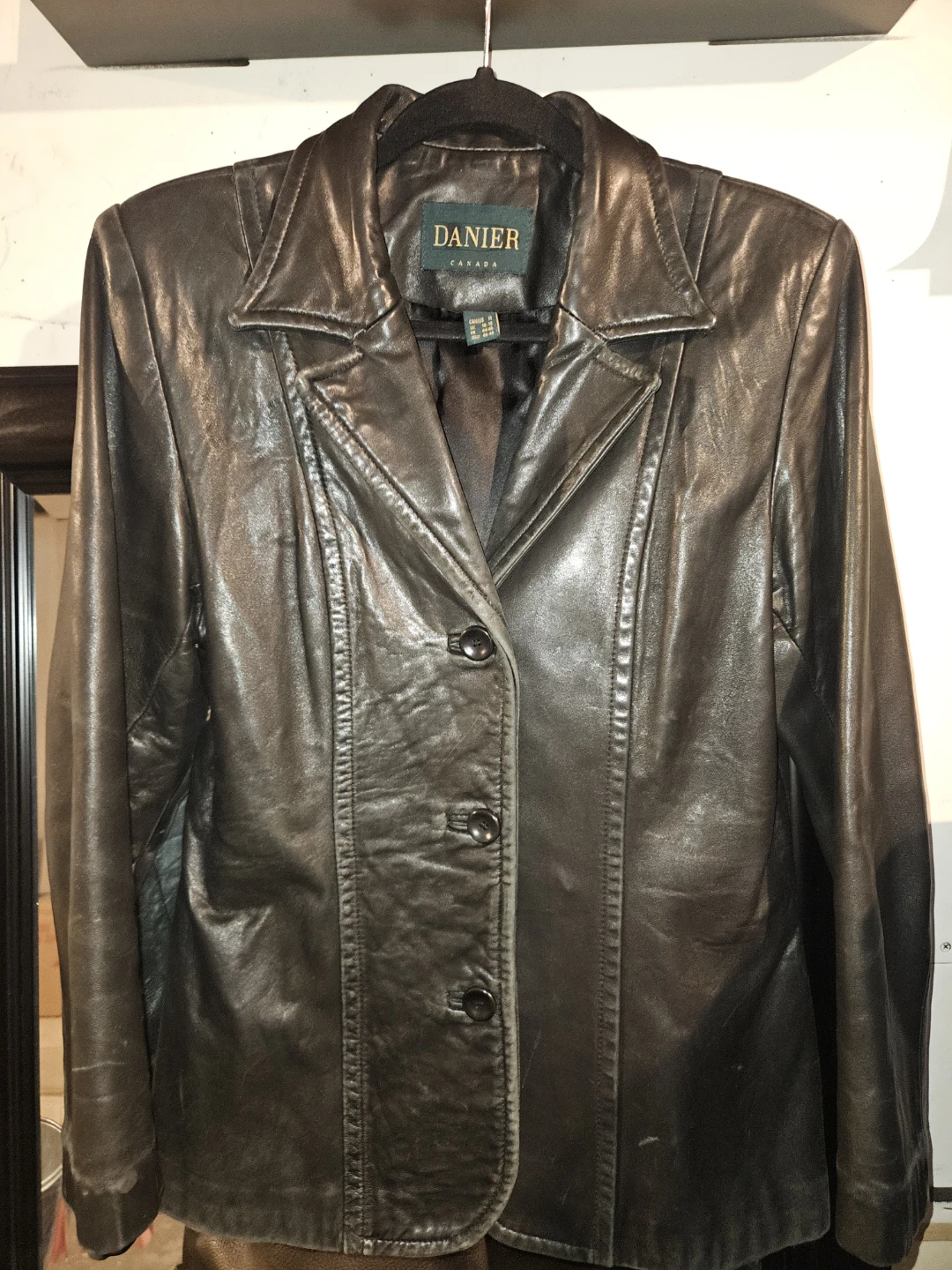 Danier Leather Blazer - Size M