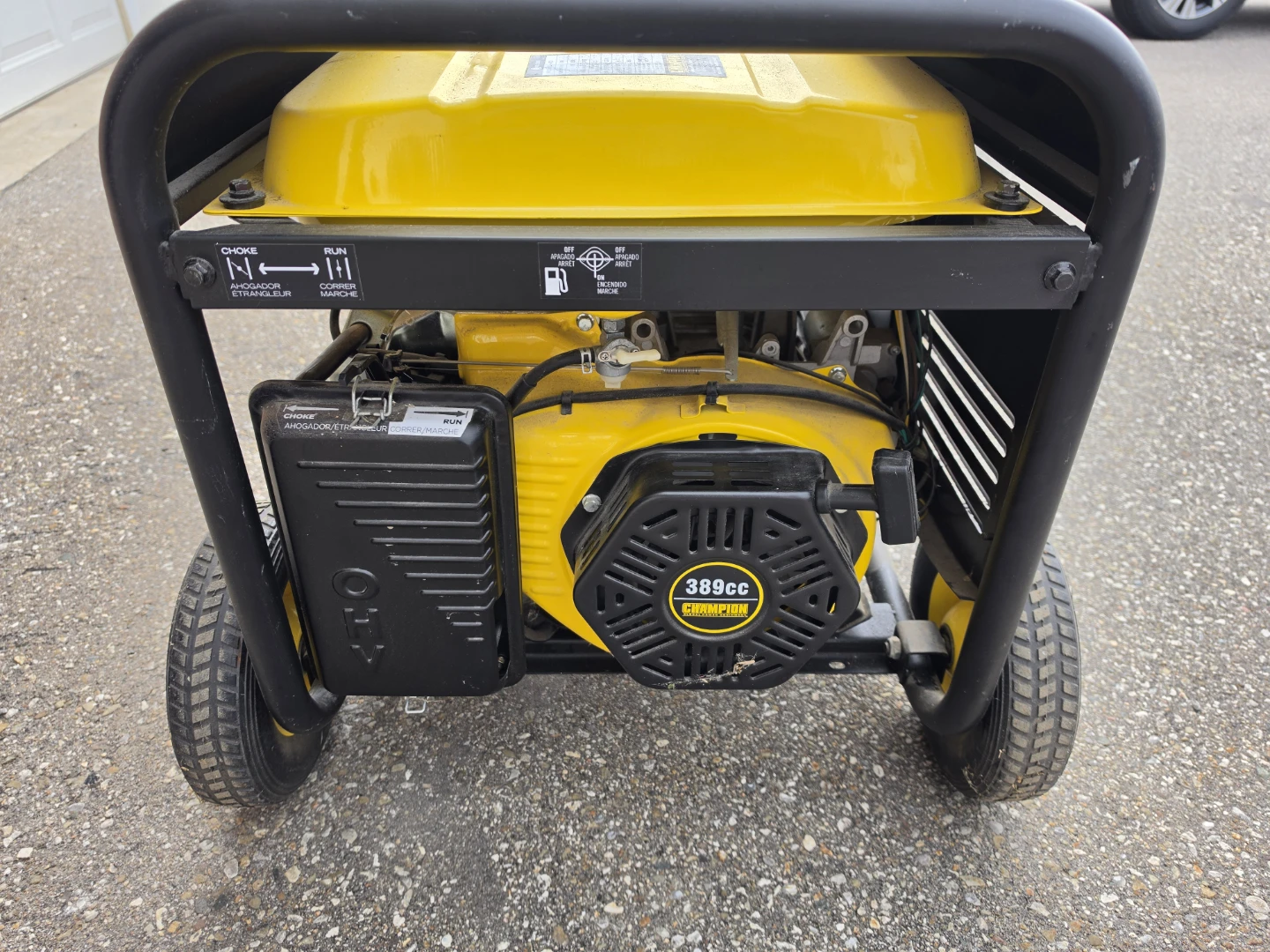 Power generator Champion 7800 Watt Generator - photo 2