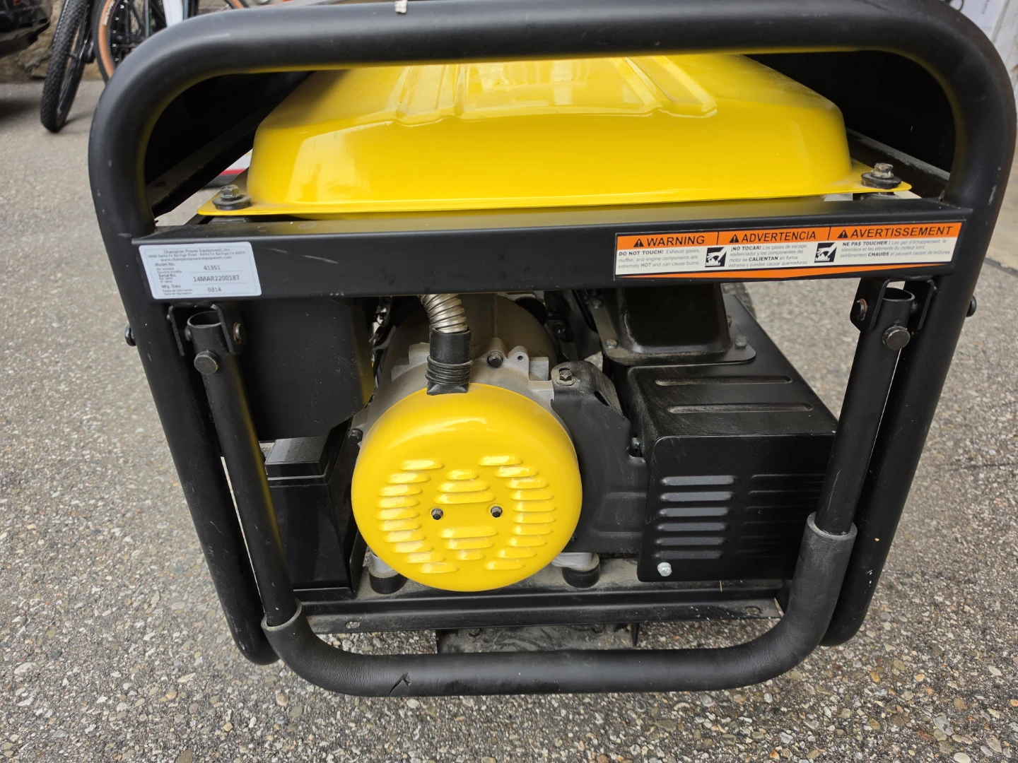 Power generator Champion 7800 Watt Generator - photo 4