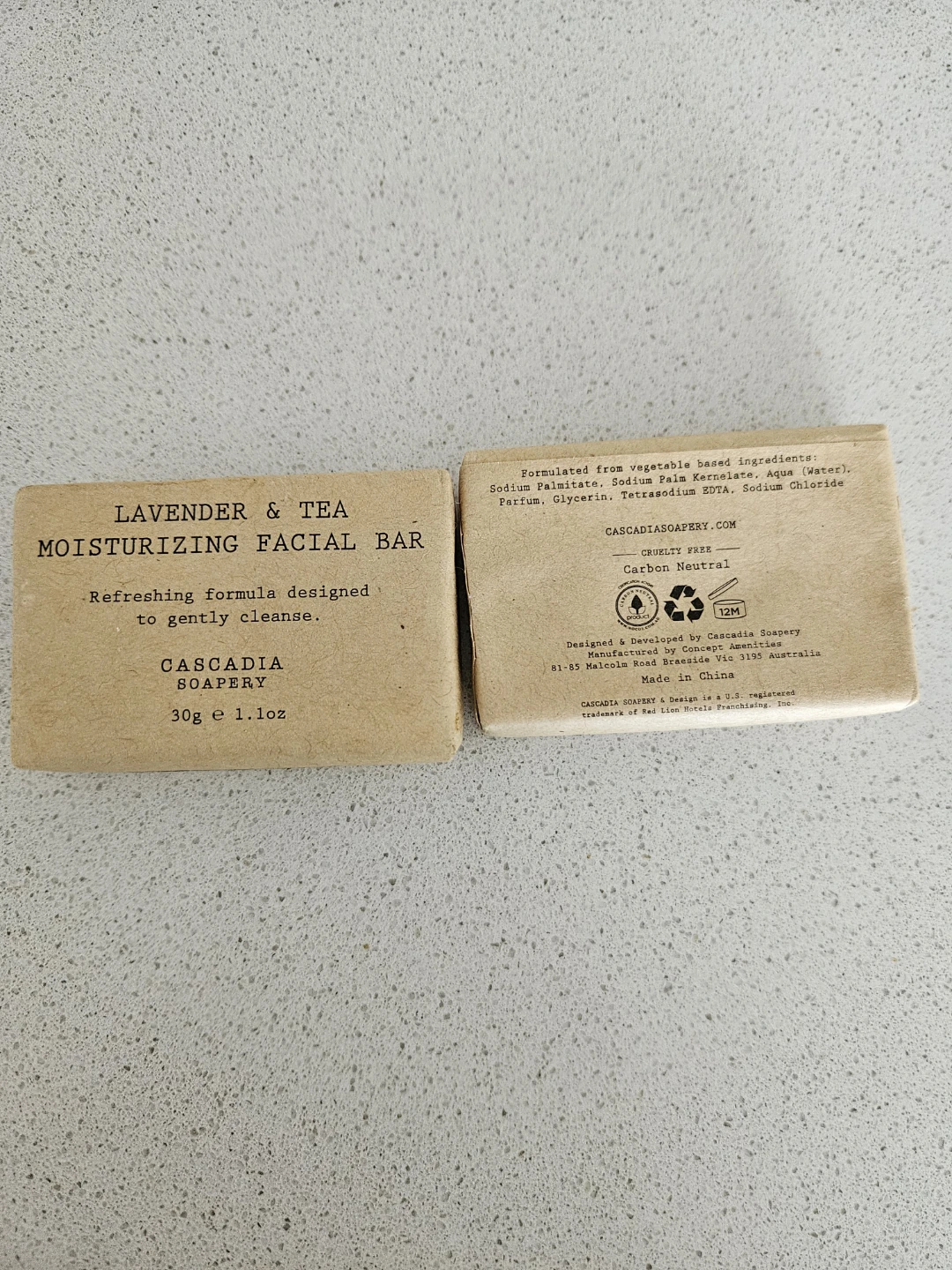 Lavender & Tea Facial Soap Bars – New, Sealed