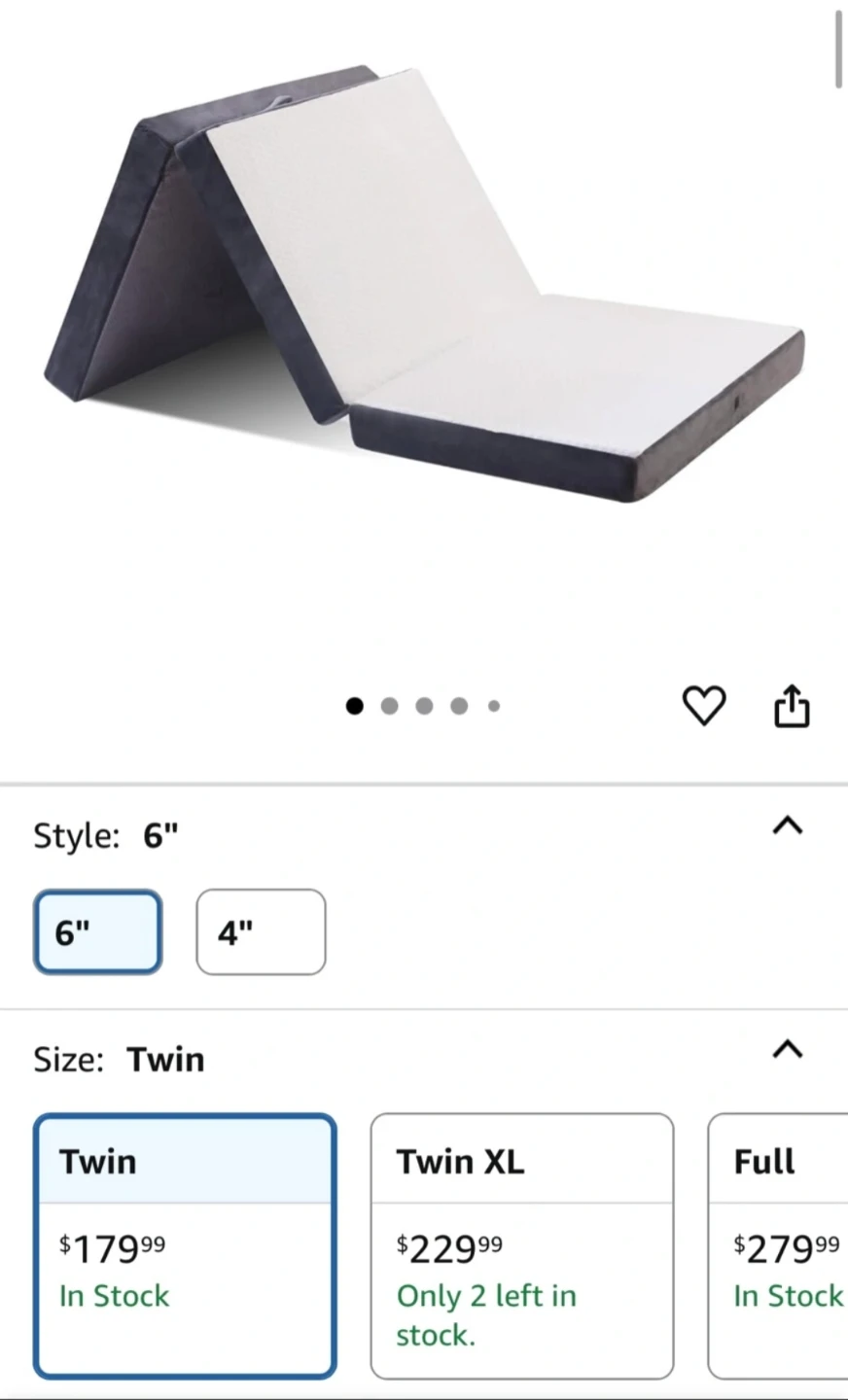Versatile Tri-fold Mattress - photo 3