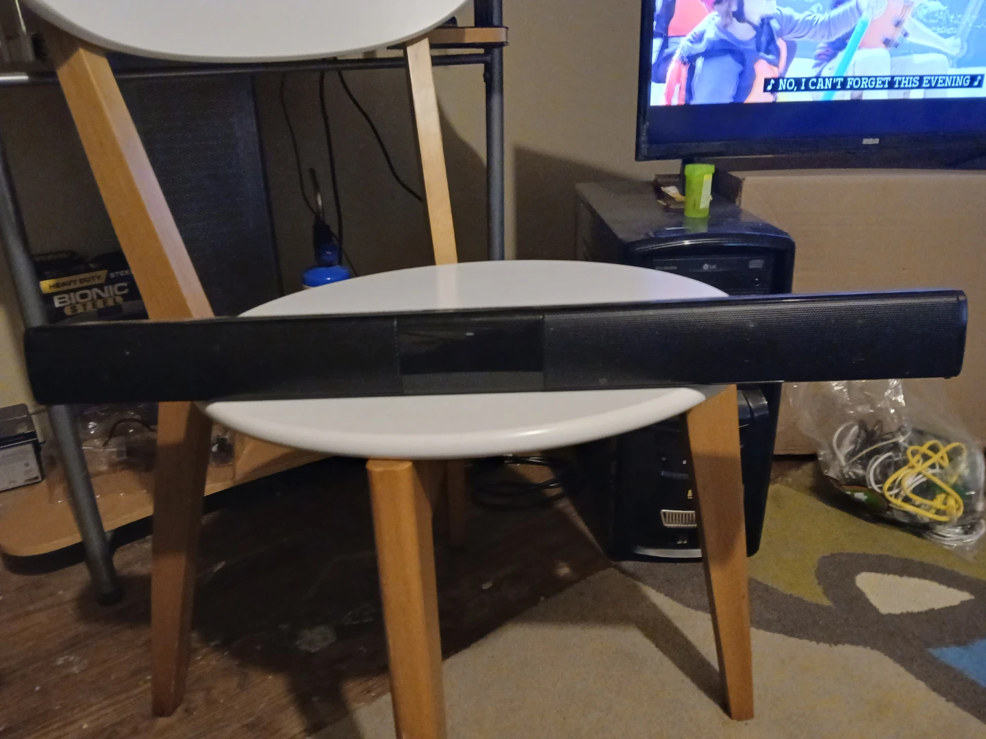 Black Soundbar Speaker