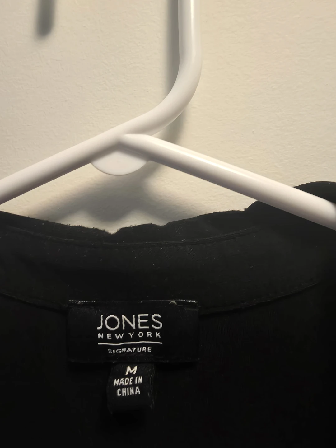 Jones New York Signature Black Sleeveless Top Size M - photo 3