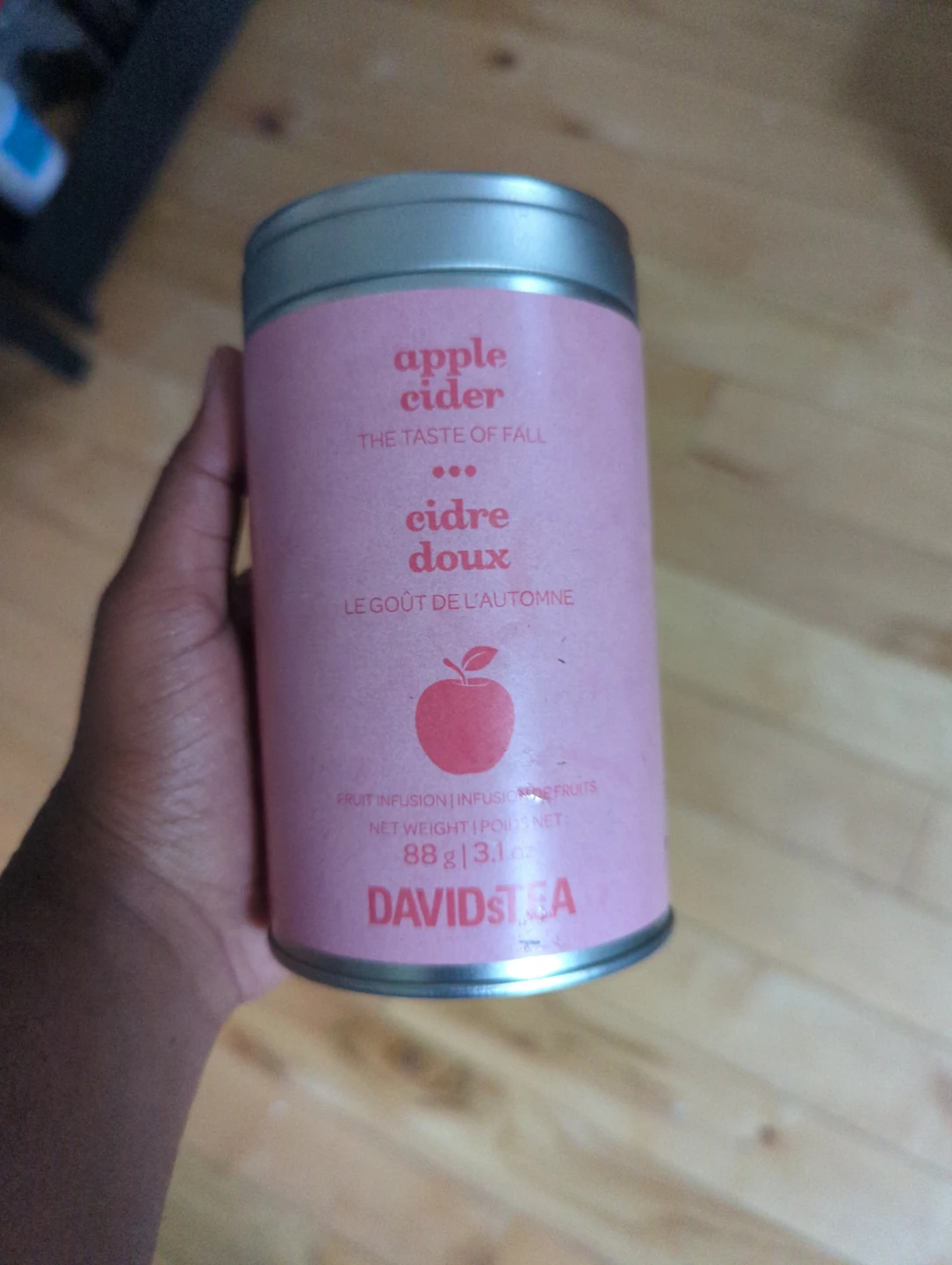 FREE DAVIDSTEA Apple Cider Fruit Infusion Tea 88g
