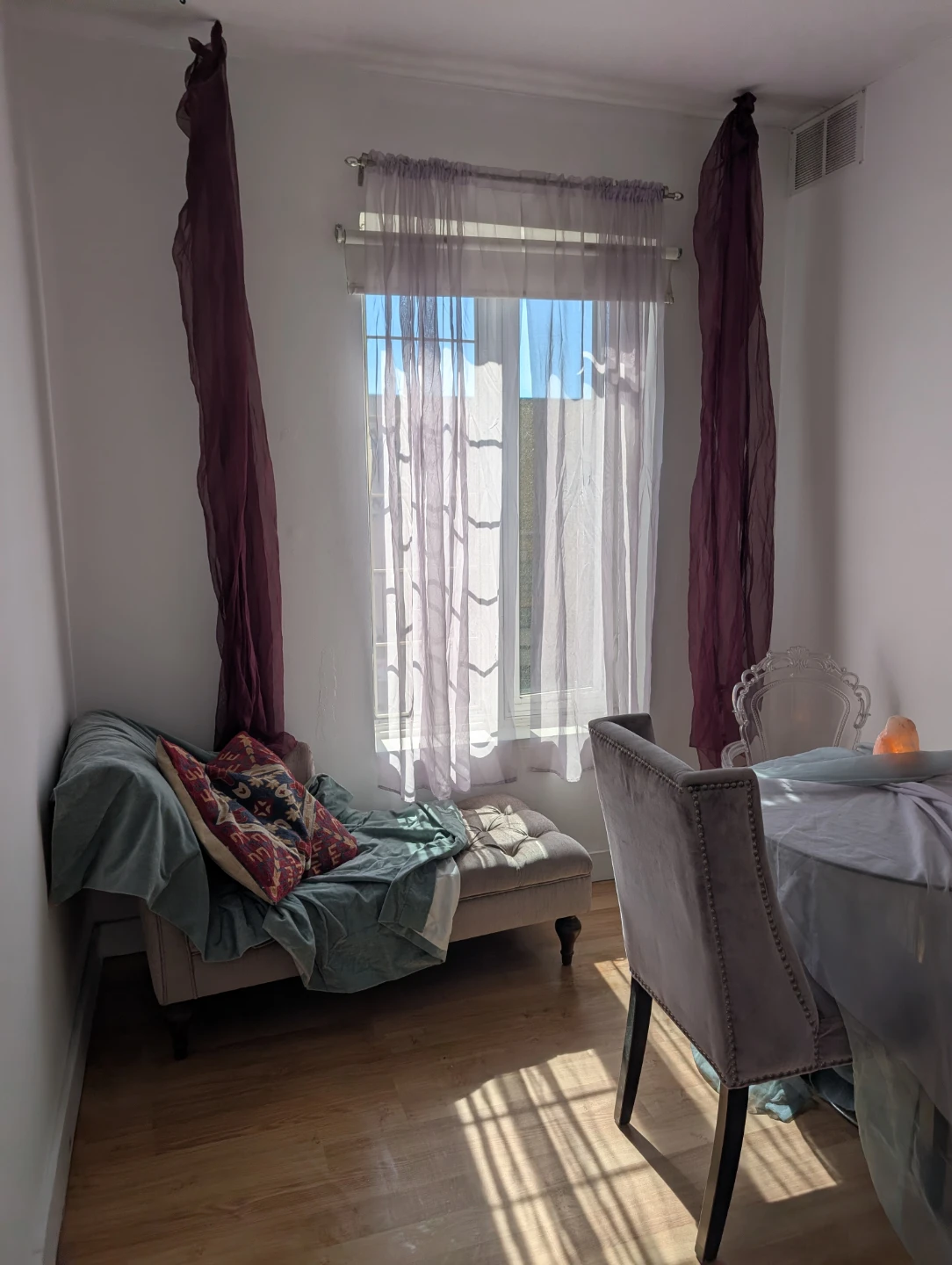 Room for rent in 2 bdrm loft for July and August.