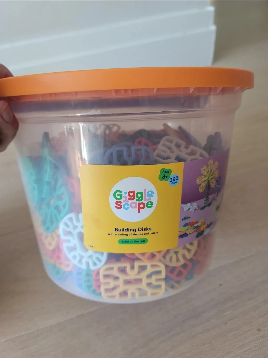 Giggle Scape Building Disks - 350 Pieces