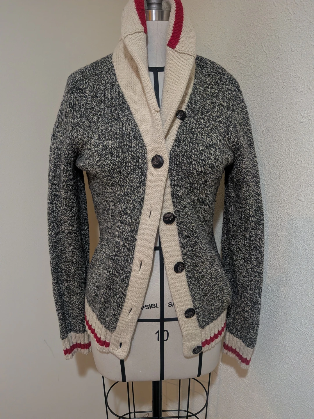 Women's Roots Shawl Collar Cardigan Sweater
